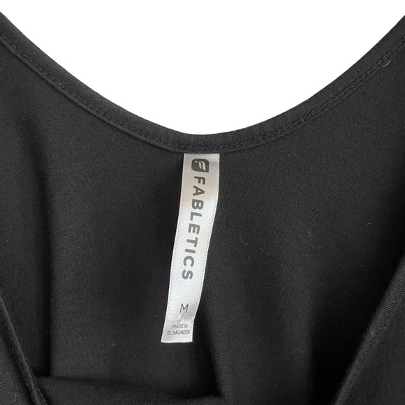 Fabletics Black Myra Tank, Size M - Picture 4 of 7